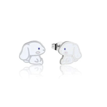 Techzone Geelong ECC Sanrio Hello Kitty Cinnamoroll Stud Earrings Silver